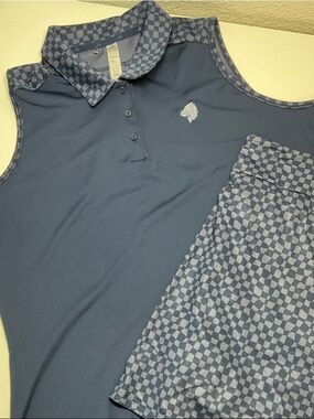 Adidas William Murray Navy Golf Tennis Pickle Ball Set Tank Skort Navy Blue LG